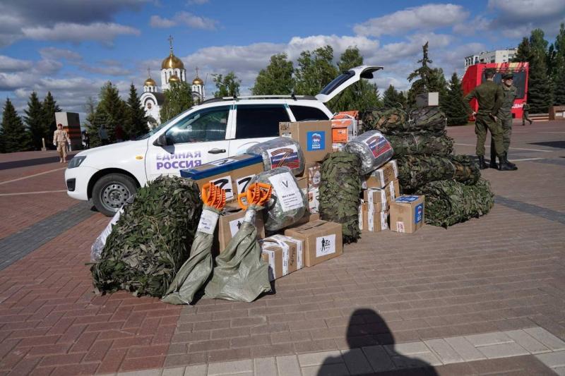 Из Самарской области в зону СВО отправили очередной гуманитарный конвой