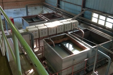 В Солнечной Поляне реконструируют очистные сооружения