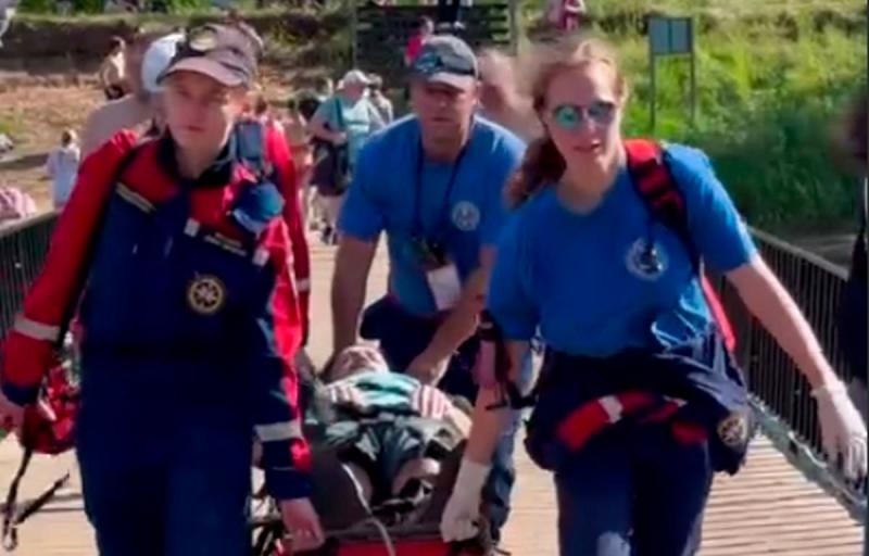 На Мастрюковских озерах 6 июля у мужчины случился сердечный приступ