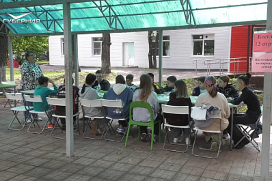 "Твоя профессия - твой выбор!": в лагере "Волжский Артек" проходит День инклюзии