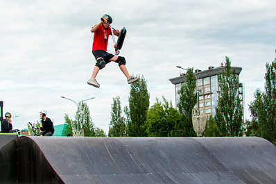  Скейт-парк и спортплощадки открылись на площади Куйбышева в Самаре