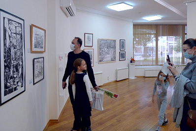 В Самаре проходит выставка молодых художников "Изображая слово"