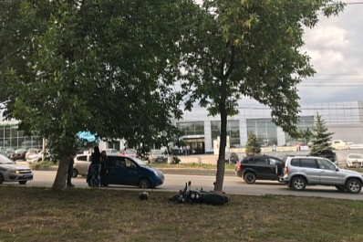 В Самаре "Матиз" сбил насмерть водителя мопеда