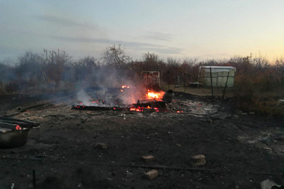 Стали известны подробности крупного пожара в Волжском районе