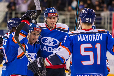 ЦСК ВВС и Лада одержали разгромные победы с одинаковым счетом