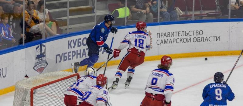 В Самаре 8 августа стартовал первый в истории Кубок губернатора по хоккею