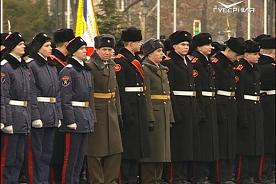 На площади Куйбышева прошел Парад Памяти