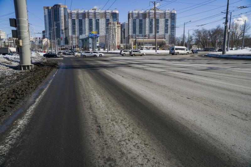 В Самаре трамвайные межпутья на Московском шоссе отремонтируют до конца апреля