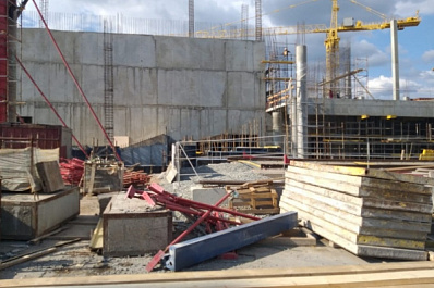 В Самаре увеличат темпы строительства ледовой арены