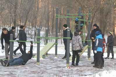 В Тольятти открыли новую площадку для воркаута