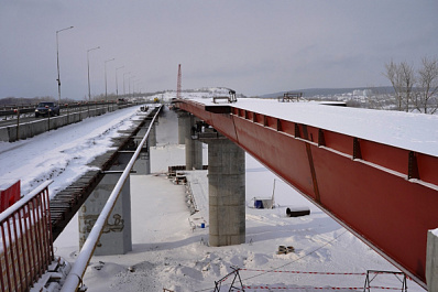 В Самаре на строящемся мосту через реку Сок оборудуют теплицы