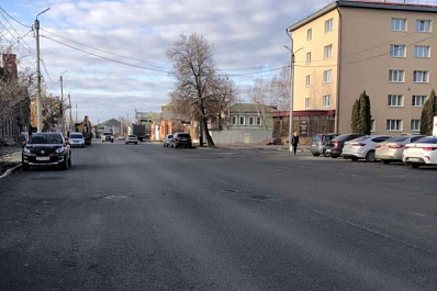 Ремонт улицы Ульяновской в Сызрани завершен