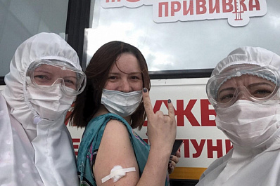 В Волжском районе работает круглосуточный пункт вакцинации 