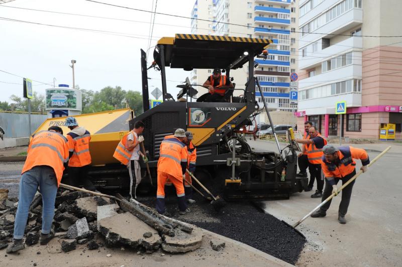 В Самаре завершается ремонт дороги на Третьем проезде