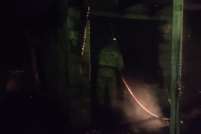 В Самарской области при пожаре в бане мужчина получил серьезные ожоги