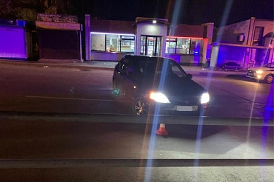 В Самаре водитель "Рено" сбил мужчину, перебегавшего улицу Аминева