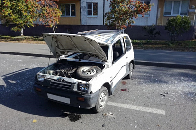 В Тольятти "Ока" протаранила "Калину"