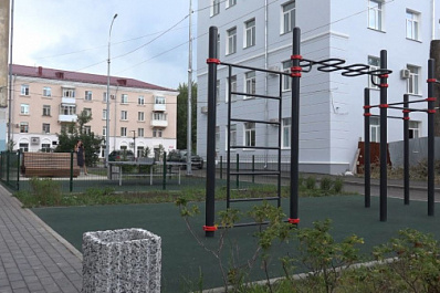 Новая площадка для спортивных достижений: в Новокуйбышевске преобразился еще один двор