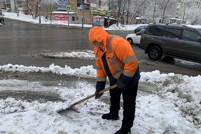 В Самаре увеличили количество техники для расчистки улиц от снега