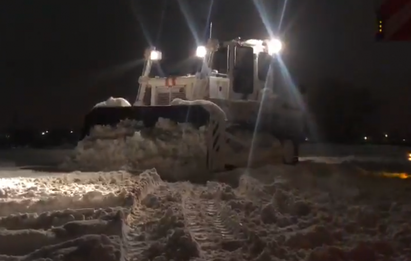 В Самарской области из-за последствий снегопада закрыты четыре дороги