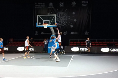 В "МТЛ Арене" проходит финальный матч весеннего этапа Лиги губернатора по баскетболу 3х3 BasketNights