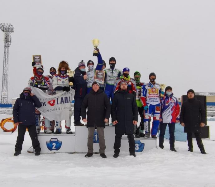 "Мега-Лада" стала призером чемпионата Суперлиги в мотогонках на льду