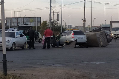 В Самарской области произошла жёсткая массовая авария 