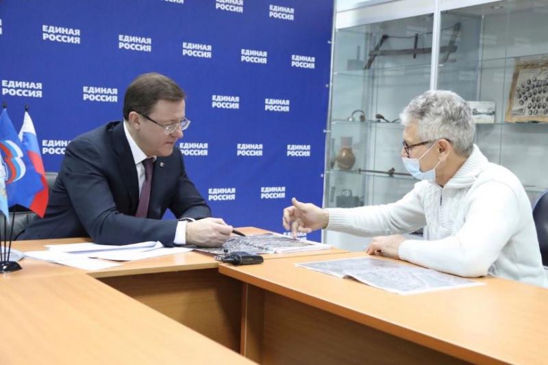 Губернатор Дмитрий Азаров провел личный прием граждан в Кинеле