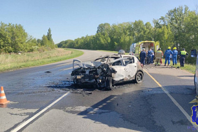 В Самарской области на Санчелеевском шоссе произошло смертельное ДТП 