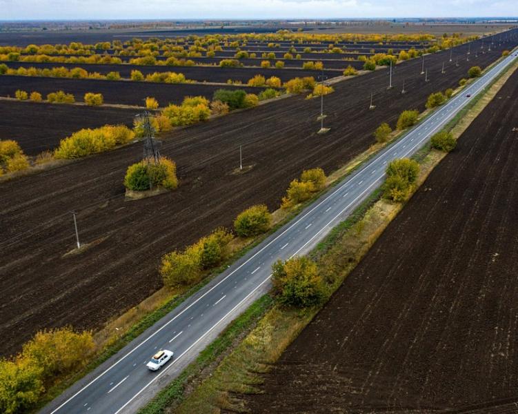 В Самарской области завершили ремонт дороги Тольятти - Хрящевка