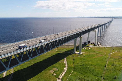 С 15 апреля на Президентском мосту в Ульяновске снимут зимнее ограничение скорости