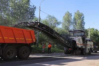 В Самаре начали ремонтировать ул. Хасановскую