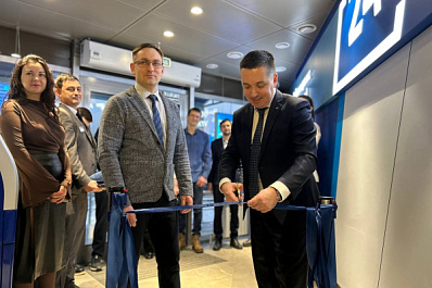 Напротив ТЦ "Апельсин" в Самаре снова заработало отделение ВТБ