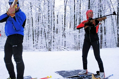 Жители Красноярского района начали заниматься полиатлоном