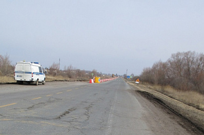 Под Тольятти неизвестные украли у дорожников светофор