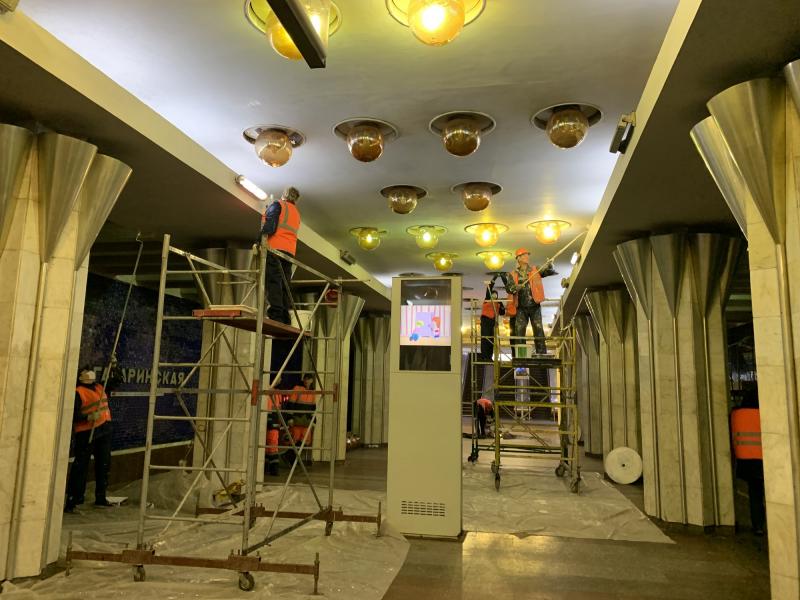 Реконструкция самарской станции метро "Гагаринская" закончится 31 марта