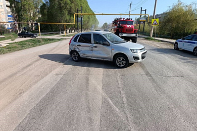 В Безенчуке 23 апреля в столкновении с ЗИЛ пострадал водитель "Калины"