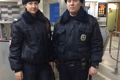 Самарские полицейские оказали помощь пассажиру метро