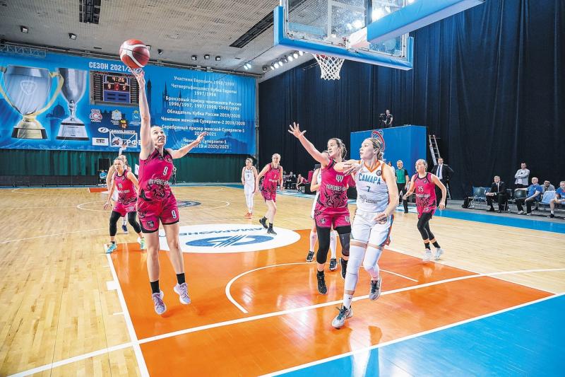 Самарские баскетболистки заняли девятое место в Премьер-лиге