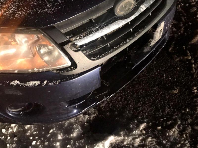 В Самарской области на трассе водитель сбил двух пьяных мужчин