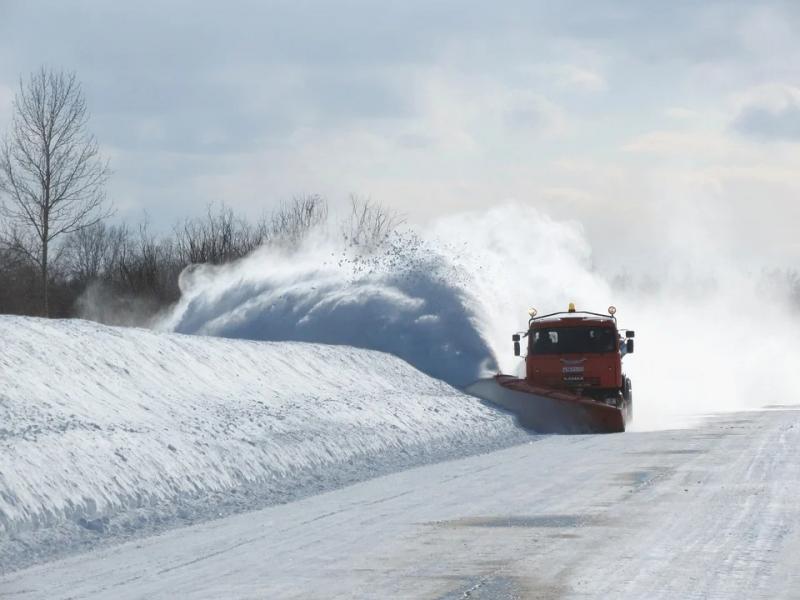 В Самарской области на время уборки снега перекрыли дороги регионального значения
