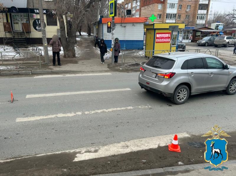 В Самаре водитель Mitsubishi сбил 7-летнюю девочку