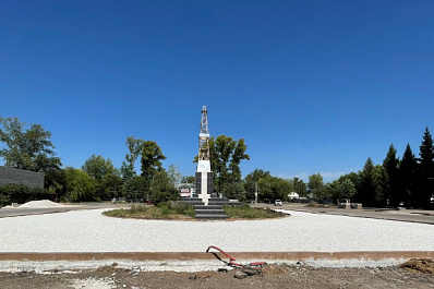 В Отрадном идет реконструкция старой площади 