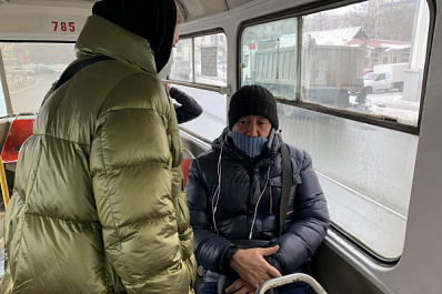В общественном транспорте Самары за неделю с 7 по 13 марта оштрафовали 51 антимасочника