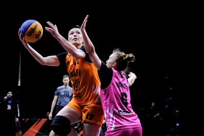 Женская команда БК "Самара" поднялась на первое место чемпионата России по баскетболу 3х3