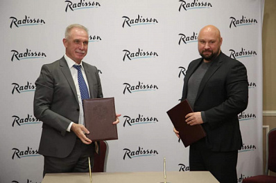 В открытии отеля в Ульяновске принял участие Владимир Кошелев