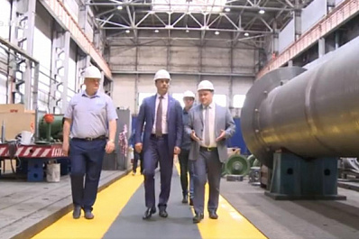 Депутат Госдумы РФ Владимир Гутенев посетил "Тяжмаш" в Сызрани