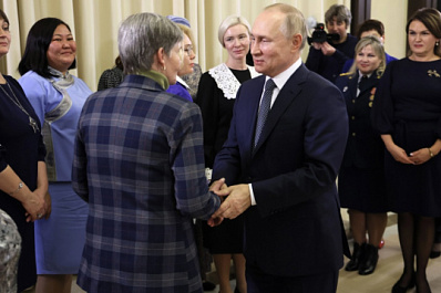 Владимир Путин назвал бойцов СВО героями