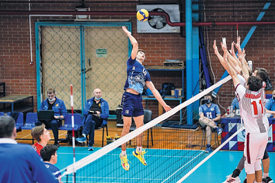 Новокуйбышевские волейболисты провели матчи 4-го тура "Финала восьми" чемпионата высшей лиги "А"