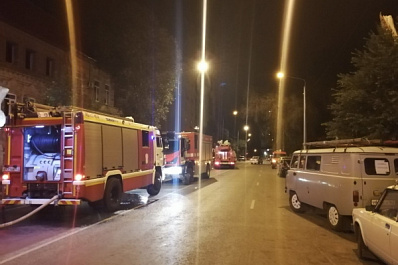 Два человека погибли на ночном пожаре в историческом центре Самары